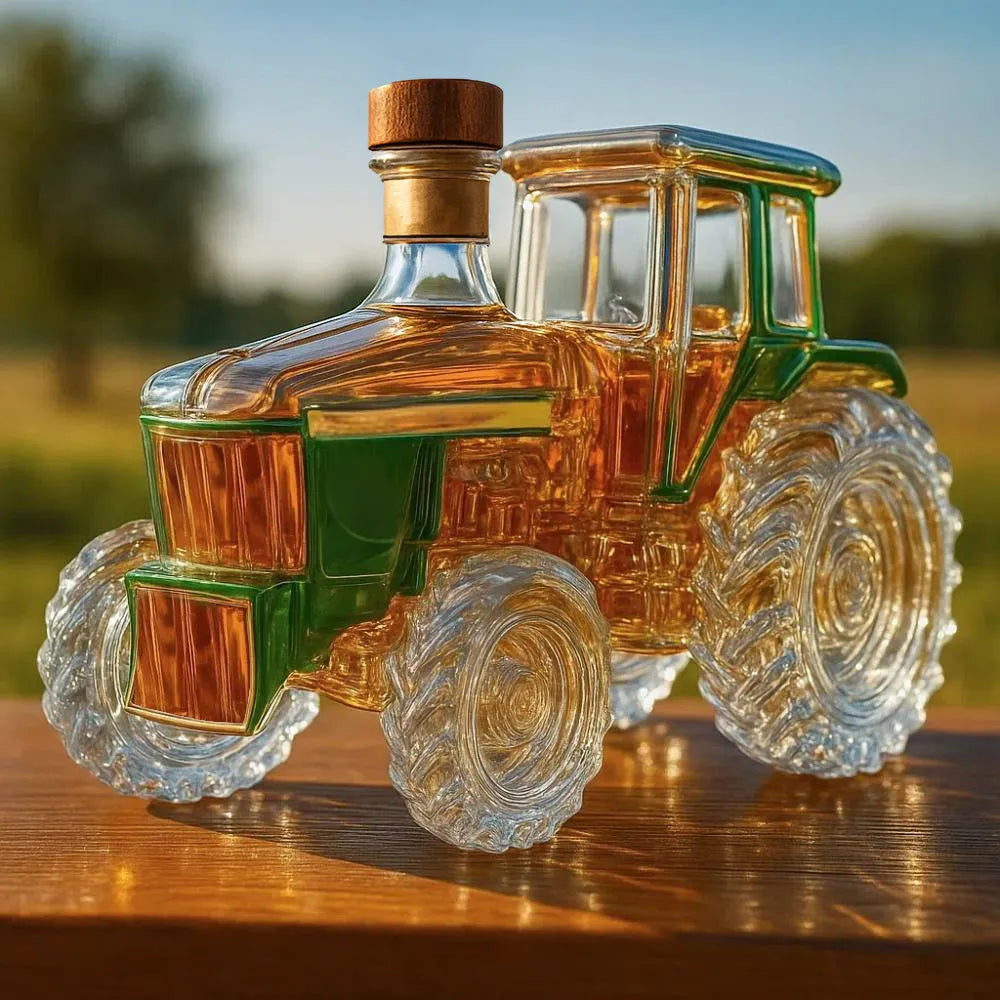 Tractor whiskey bottle