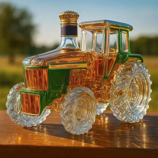 Tractor whiskey bottle
