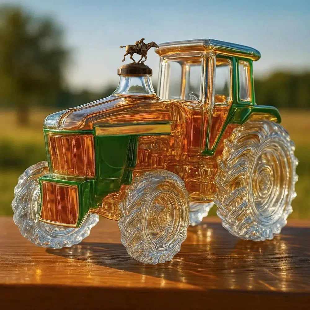 Tractor whiskey bottle