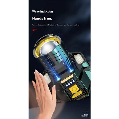 Eptchn Rechargeable Sensor-Control Headlamp