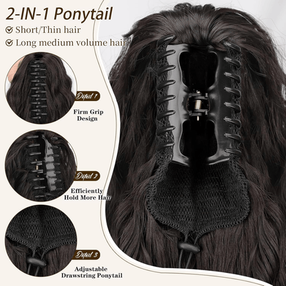 🔥HOT SALE-49% OFF - 🎁Ponytail Hair Extensions