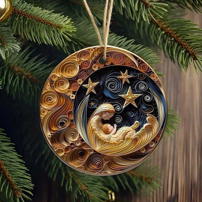 Flat Quilling Ornaments