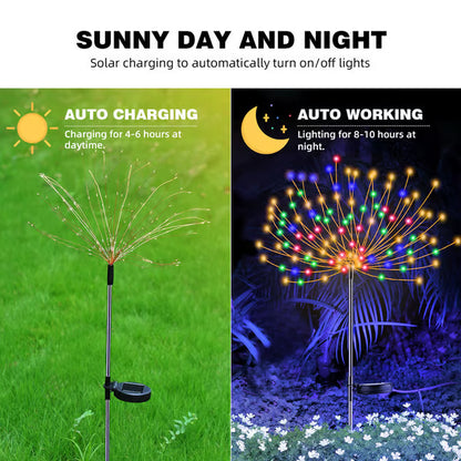 ❤️ Solar Powered Garden Fairy Lights