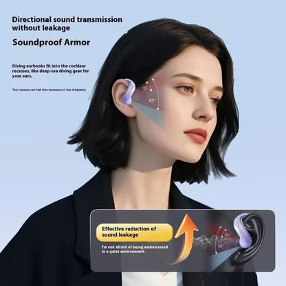 🎧👂 Zero-Gravity Titanium Bluetooth Earbuds - Ultra-Long Battery, HiFi Stereo, Comfortable for Long Wear