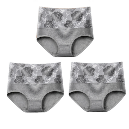 Cotton High Waist Abdominal Slimming Hygroscopic Antibacterial Underwear