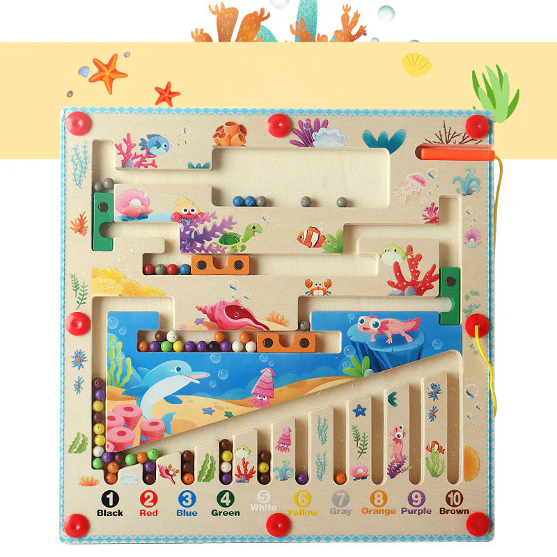 Magnetic Maze Adventure Toy