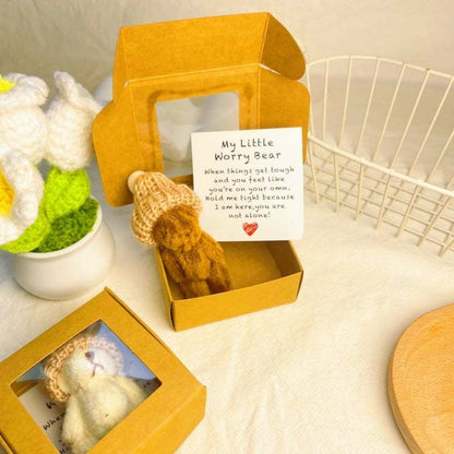 🔥HOT SALE 49% OFF - 🎁Handmade Mini Plush Teddy Bear in Box