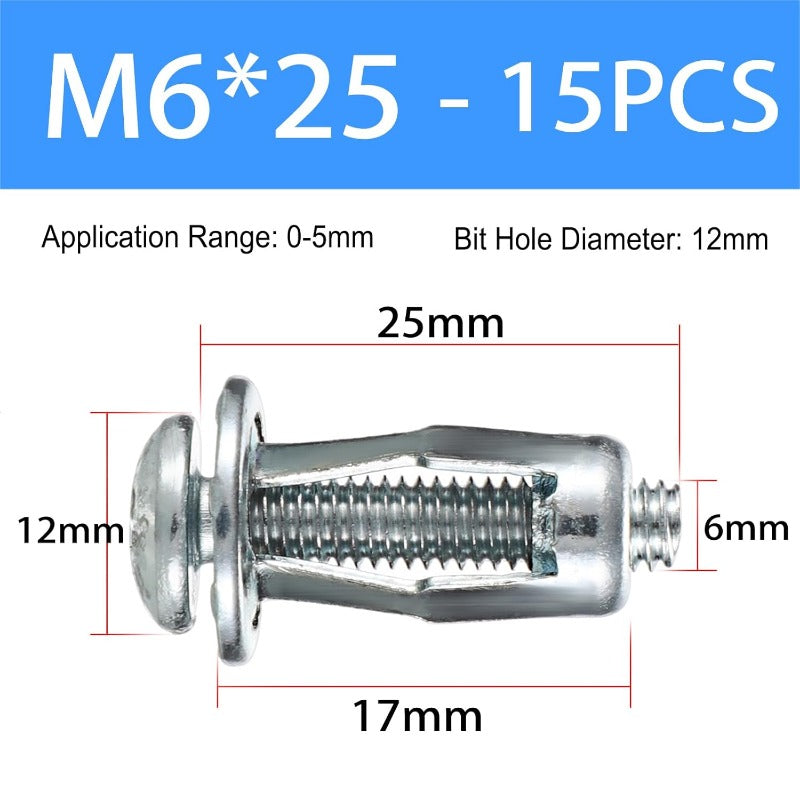 M4/M5/M6 Hollow Wall Anchors