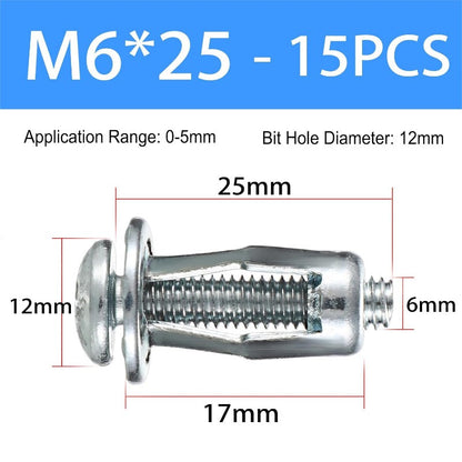 M4/M5/M6 Hollow Wall Anchors