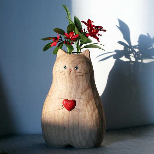 🐱Handmade Cat Vase