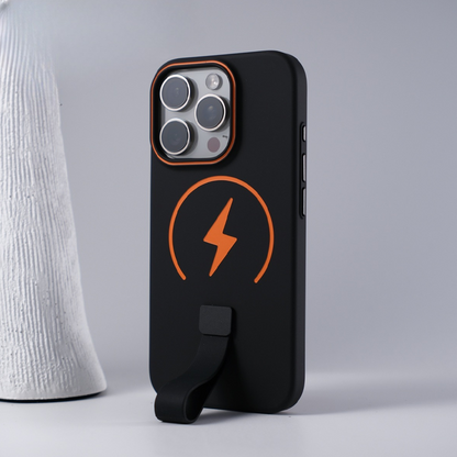SkinFeel Magnetic Case – Magnetic Charging & Built-in Wrist Strap & Soft-Touch Comfort