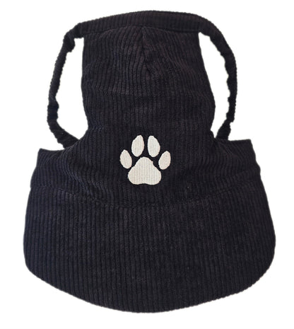 Fashionable Corduroy Dog Hat