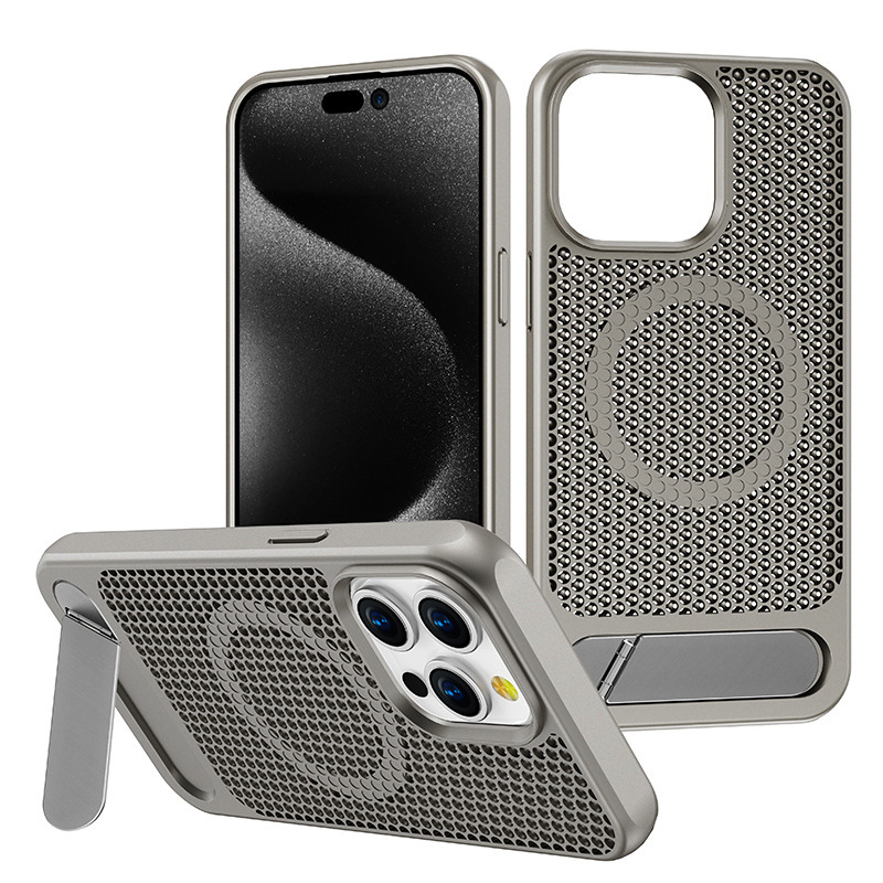 HiveFlow Cooling Case – Built-in Stand & MagSafe Compatible Design