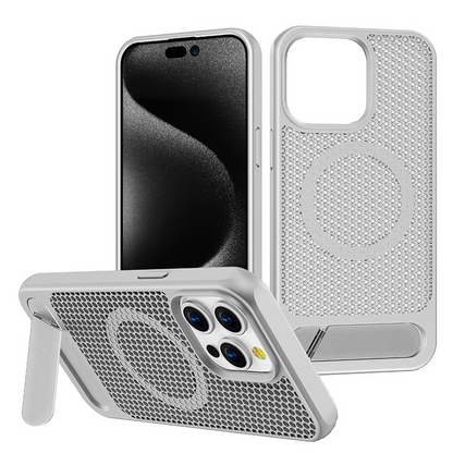 HiveFlow Cooling Case – Built-in Stand & MagSafe Compatible Design